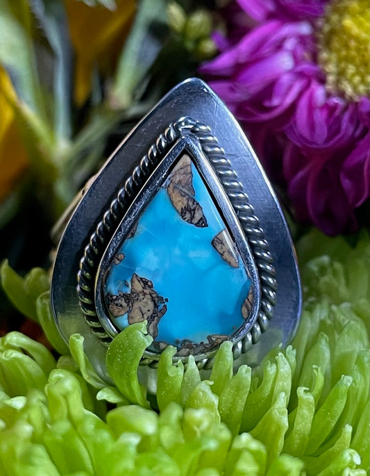 Delicate Surf Turquoise Ring