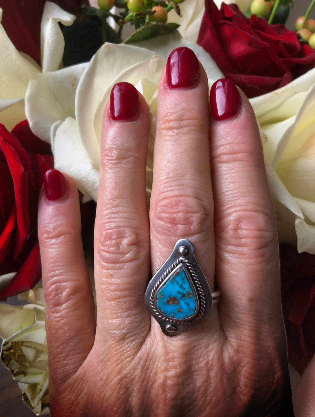 Azure Serenity Ring